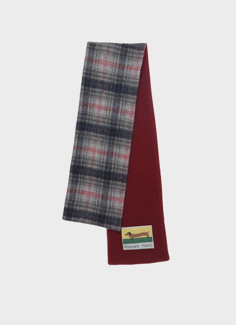 Meaning Of Short Scarf Dark Red