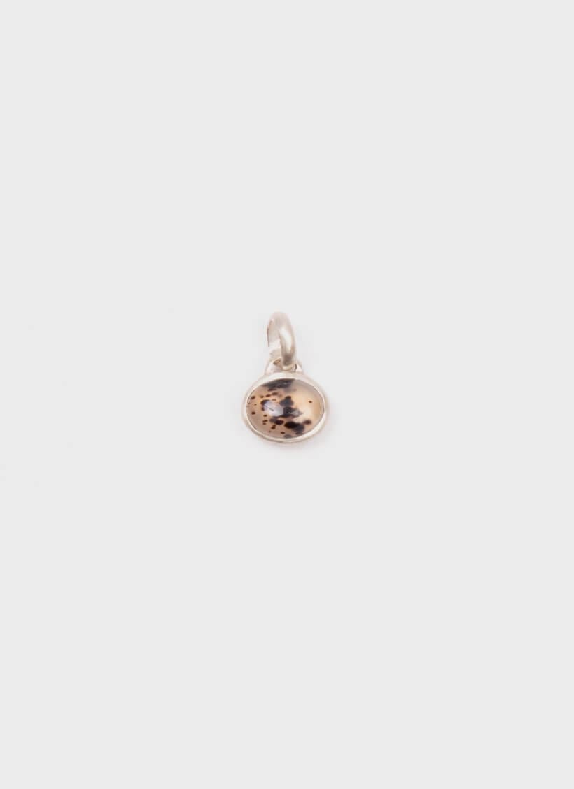 Dunton Ellerkamp Montana Agate Pendant Silver