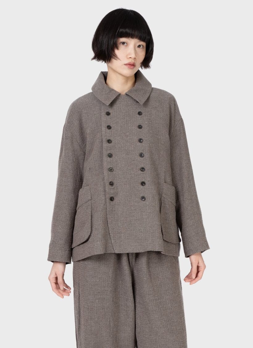 Ichi Antiquités Spring Jacket Mocha