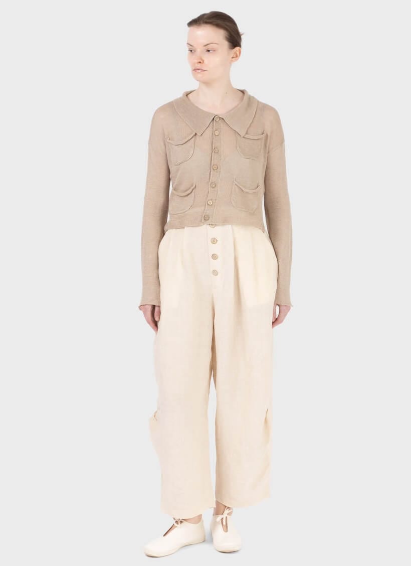 A Tentative Atelier Loose Handstich Cardigan